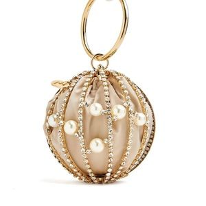 Rosantica Chloe faux-pearl sphere bag